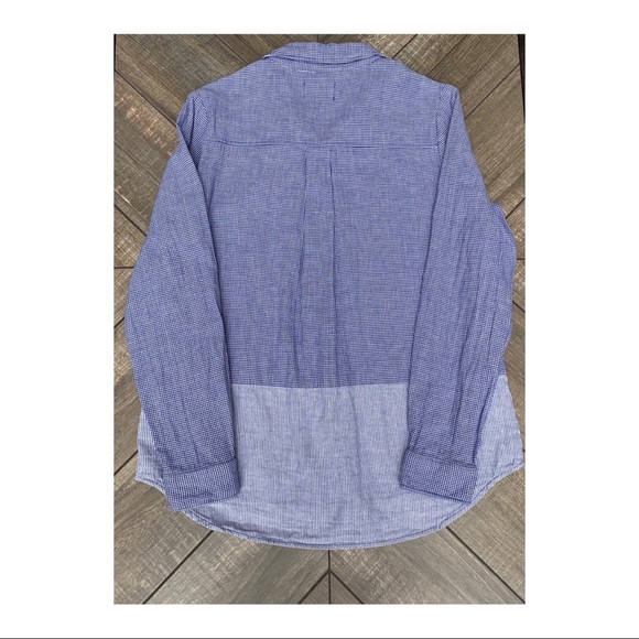 Bass Gingham/seersucker Button up M - Picture 5 of 5